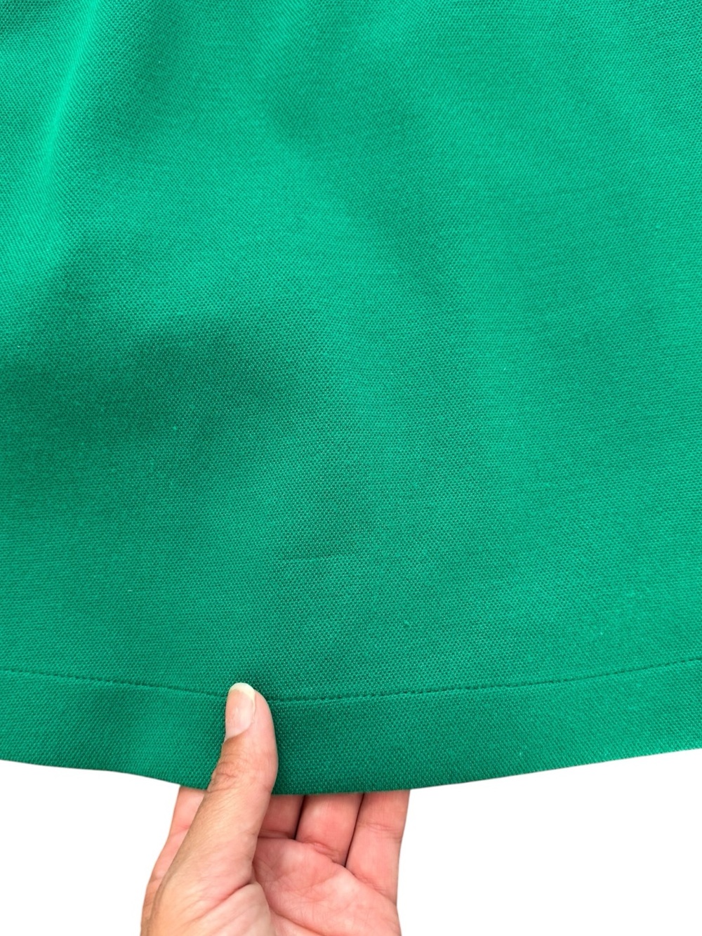 SPANX Airpique SET Crewneck Long Sleeve M top Field Green AND Skort Inseam 4” S - Picture 6 of 17